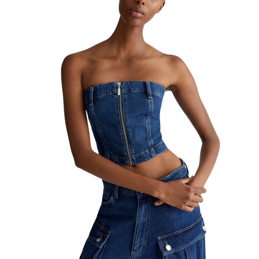 Tuta donna in denim