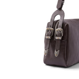 Borsa donna a spalla media Keeper Bag in pelle new biker