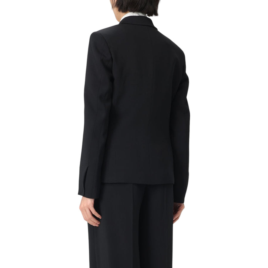 Blazer donna in cady monopetto