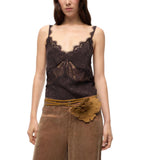 Top donna lingerie con pizzo
