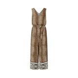 Tuta donna con stampa animalier
