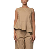 Top donna con volant