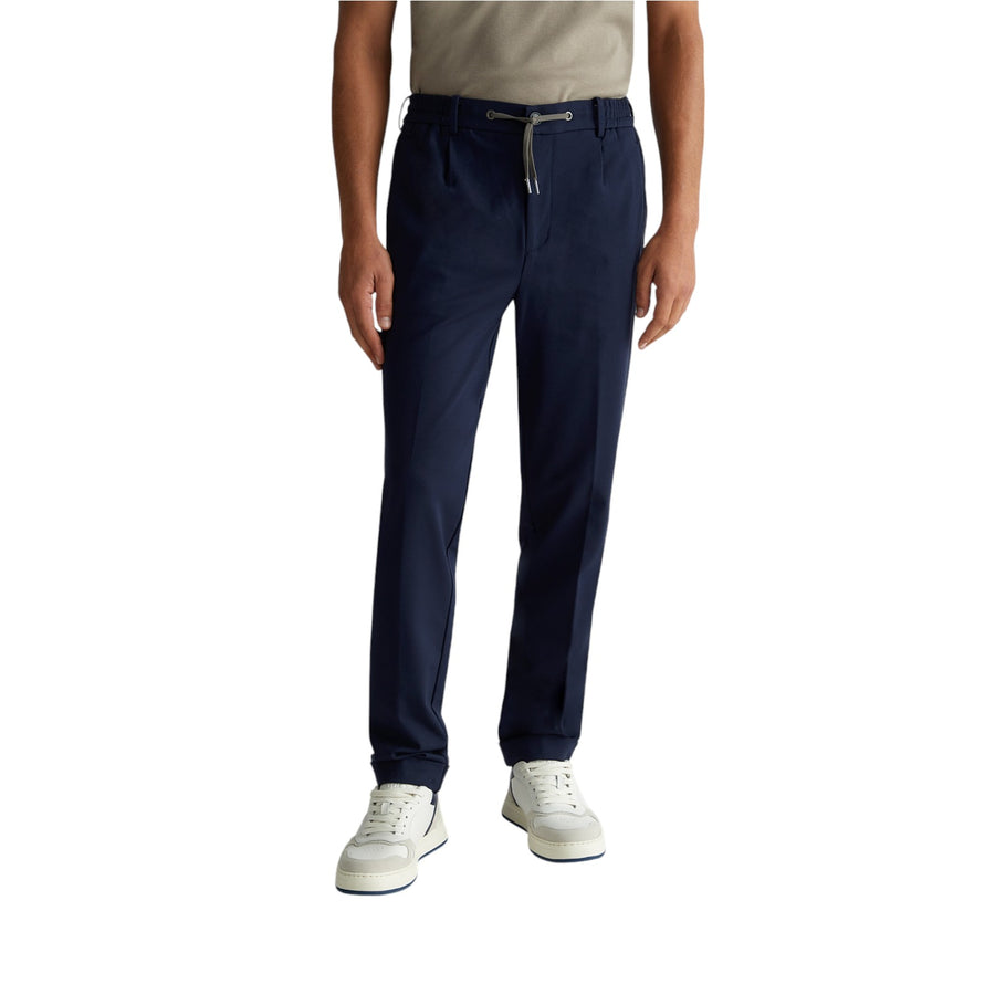 Pantaloni casual blu uomo