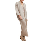 Cardigan donna in lana mohair