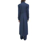 Cappotto donna doppiopetto in misto lana
