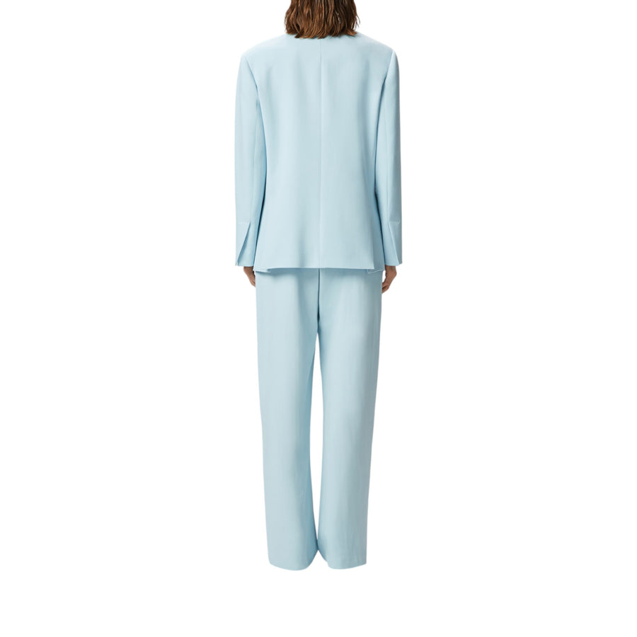 Blazer donna monopetto cady con bottone gioiello