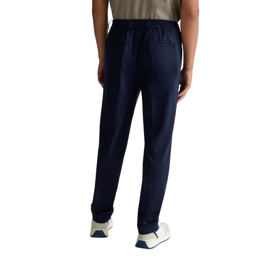 Pantaloni casual blu uomo