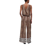 Tuta donna con stampa animalier