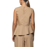 Top donna con volant