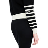 Cardigan donna a righe