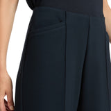 Pantaloni donna cropped in scuba leggero