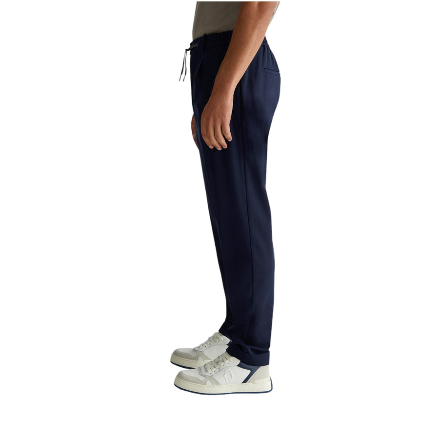 Pantaloni casual blu uomo