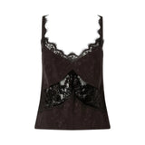 Top donna lingerie con pizzo