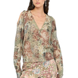 Cardigan donna in misto lana e alpaca