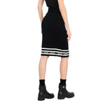 Gonna donna longuette in maglia