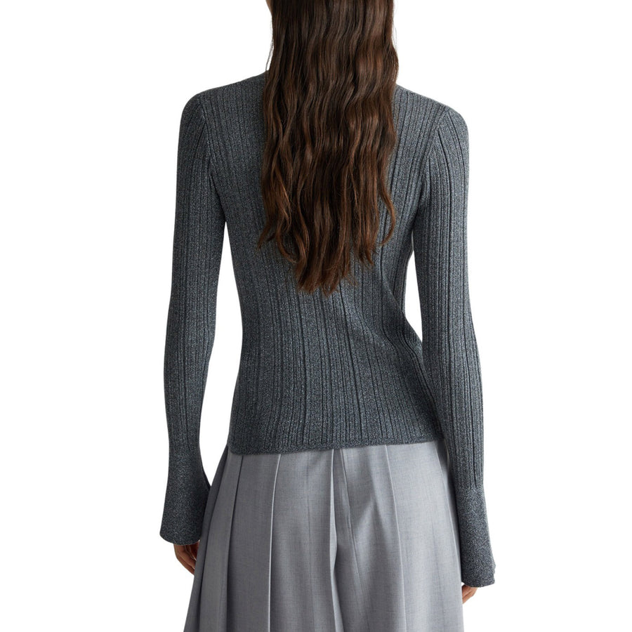 Cardigan donna in maglia lurex®