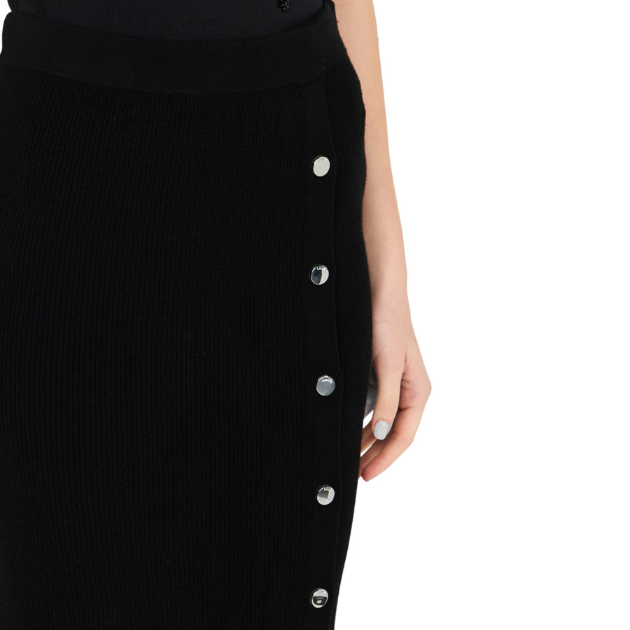 Gonna donna lunga in maglia