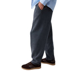 Pantaloni uomo balloon in misto lana