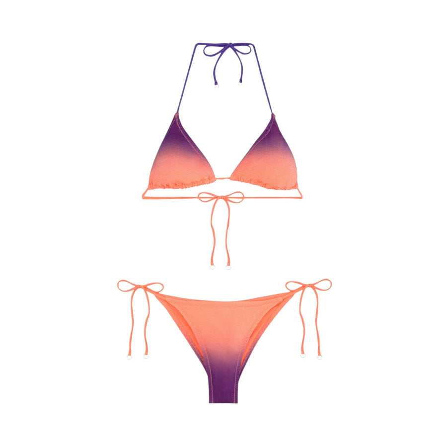 Bikini triangolo e slip brasiliano regolabile visionary dose donna