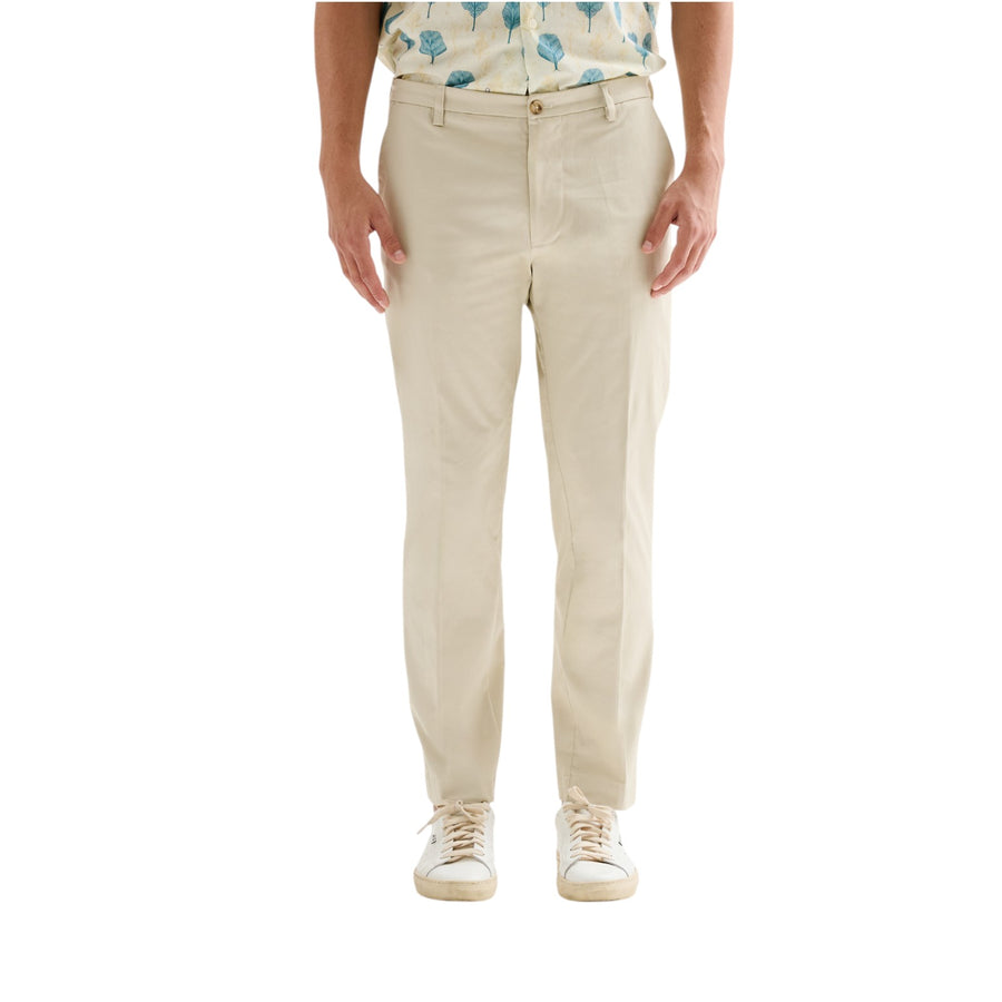 Pantaloni Uomo Rregular-Fit Rasatello QB24