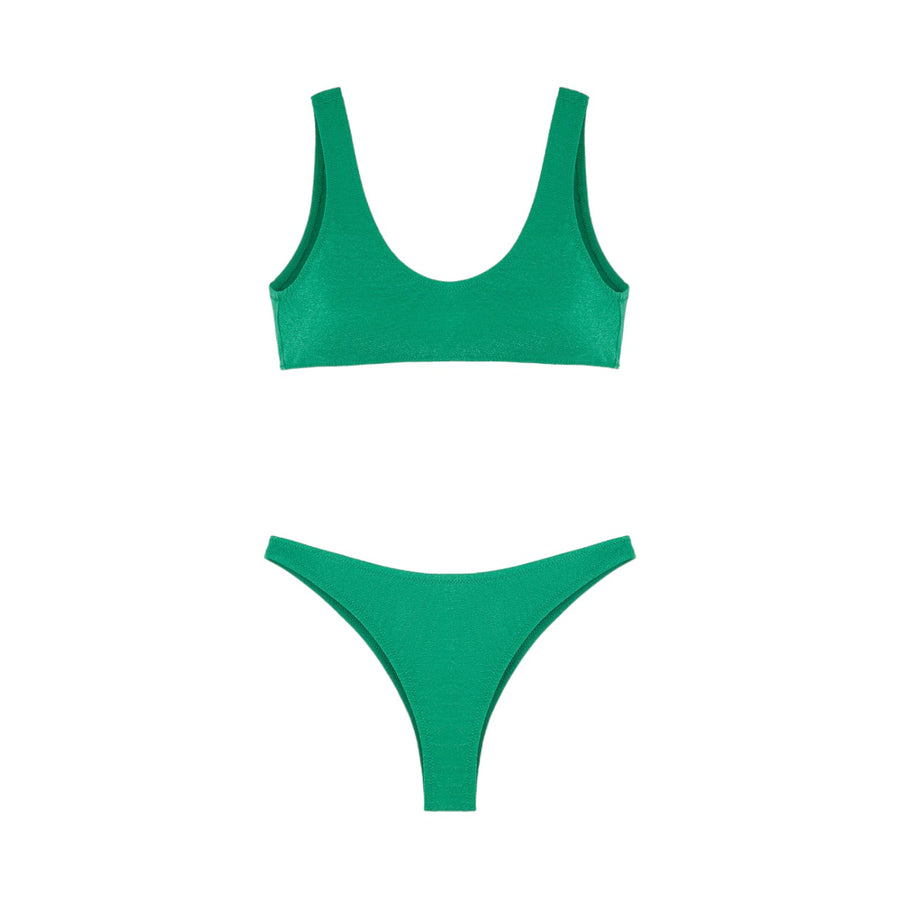 Bikini top e slip americano fisso visionary dose donna