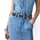 Cintura donna con borchie