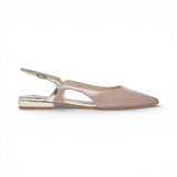 Slingback donna in vernice