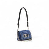 Borsa donna LaPuffy piccola in velluto