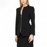 Blazer donna con zip