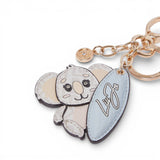 Portachiavi donna con koala
