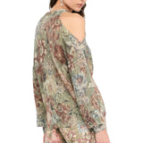 Maglia donna con cut-out