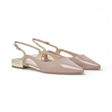 Slingback donna in vernice