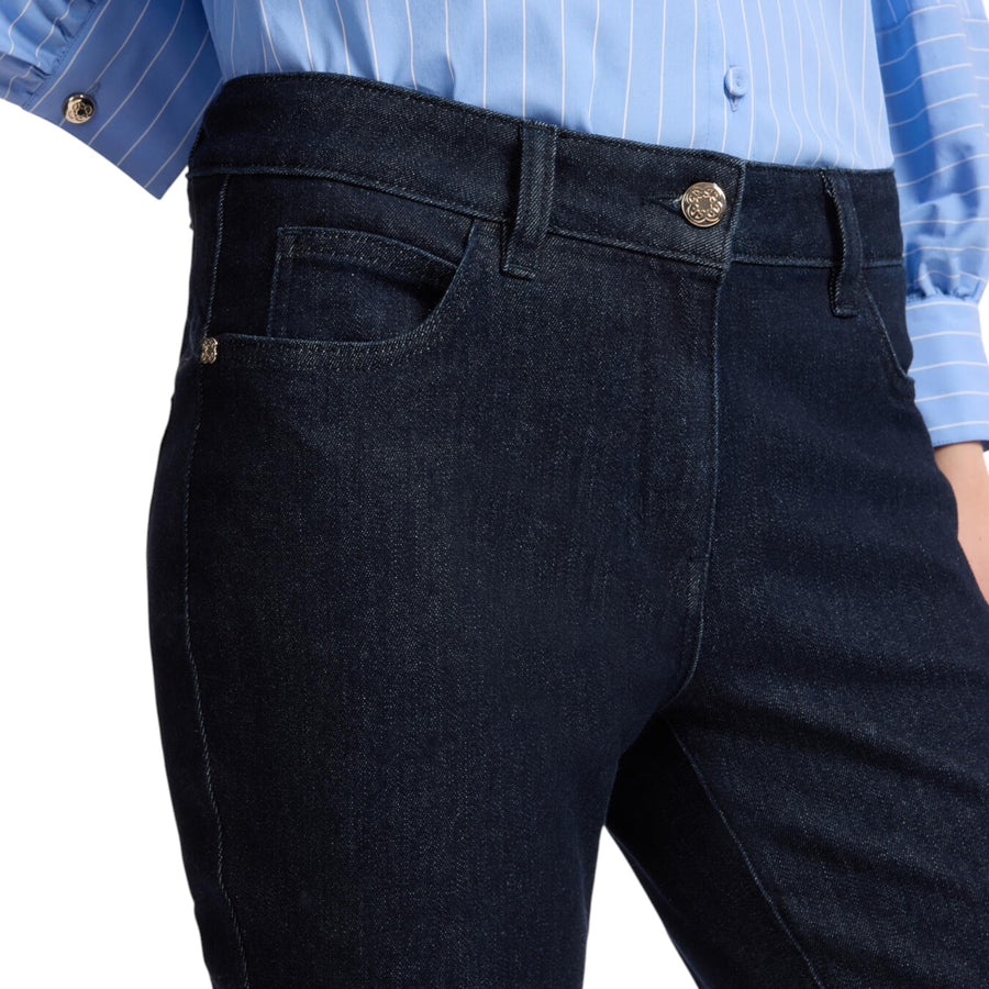 Jeans donna tailoring flare