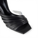 Sandali donna in nappa