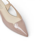 Slingback donna in vernice