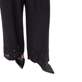 Pantaloni donna ricamati