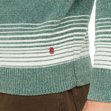 Maglia uomo in ciniglia a righe