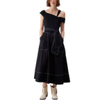 Abito donna con scollo bardot