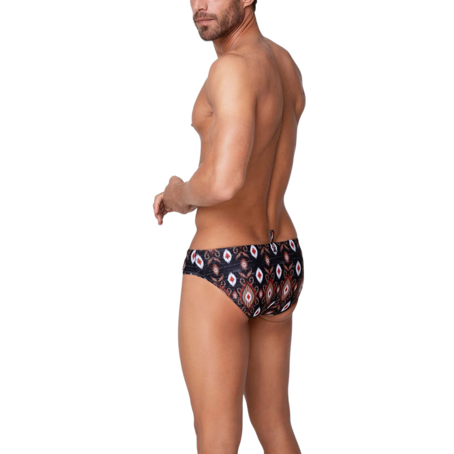 Slip stampato mood ethnic uomo