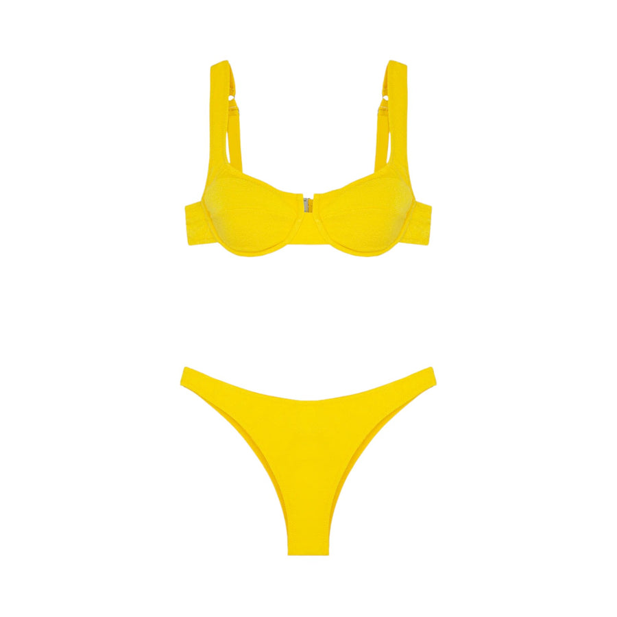 Bikini top e slip americano fisso visionary dose donna