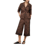 Bermuda donna in cotone traforato