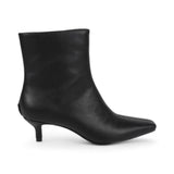 Stivaletti donna con tacco a punta