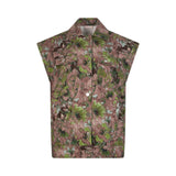 Gilet donna con stampa