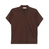 Polo donna a maniche corte in jersey di cotone