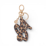 Portachiavi donna con logo animalier