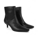 Stivaletti donna con tacco a punta