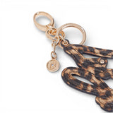 Portachiavi donna con logo animalier