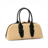 Borsa piccola a mano Escape Bag Horizontal in rafia