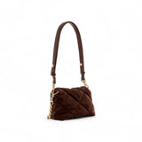 Borsa donna LaPuffy piccola in velluto