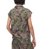 Gilet donna con stampa